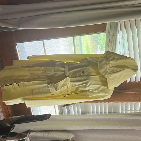 Rains Yellow Hooded Raincoat - Picture 3 of 12